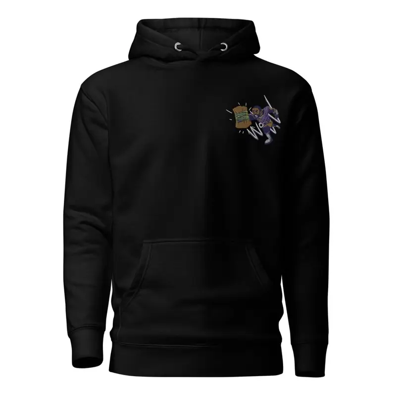 JV's WoW Embroidered Hoodie