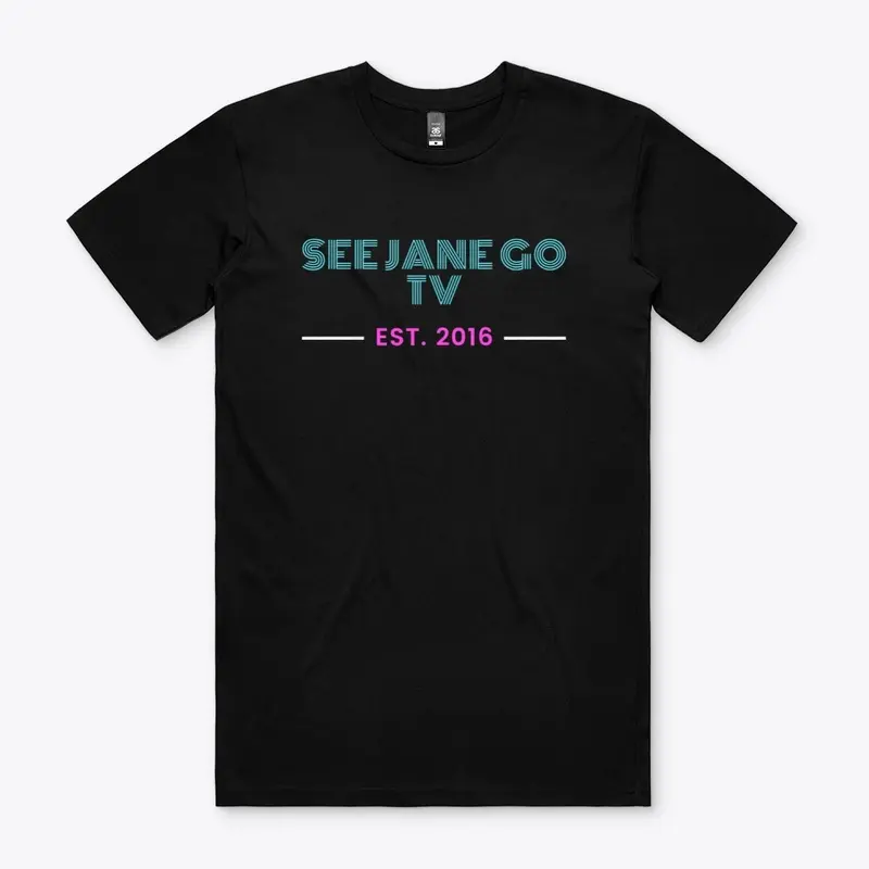 Neon Lights See Jane GO Tee